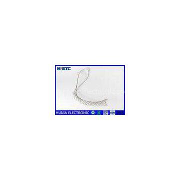 7/8 Inch Feeder Coaxial Cable Stainless Steel Strain Relief , Telecom Tool Wire Mesh Cable Grip photo-1