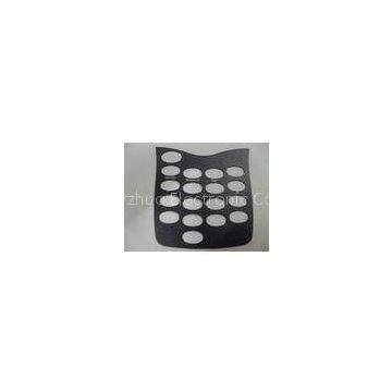 Scratchproof PC Membrane Switch Panel , Black Membrane Control Panel