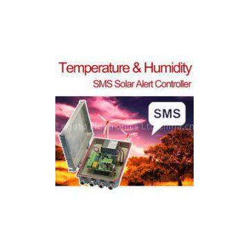 Temperature Humidity Datalogger SMS Solar Alert Controller