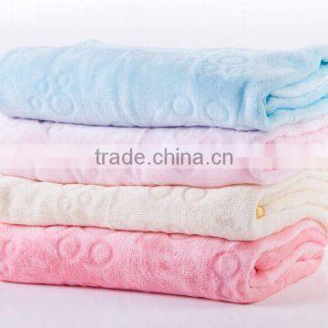 Coral Fleece Flannel Fleece Baby Blanket
