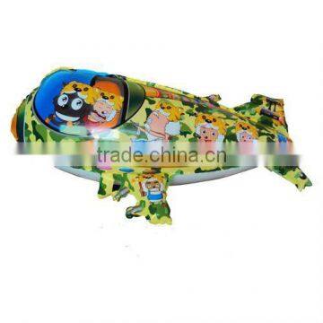 Spaceship foil helium balloon (cartoon design)