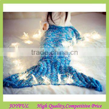 Latest design mermaid tail blanket