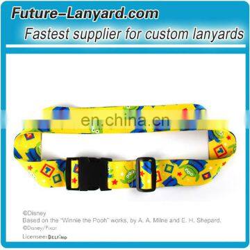 Personalized polyester luggage straps for promotion