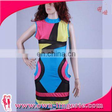 Womens Summer one piece Sexy Bodycon Midi Dress