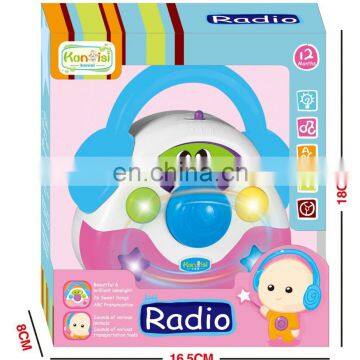 Magic radio toys with music for kids