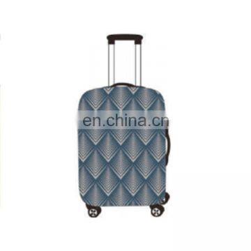 Best selling fashion cheap full printed dustproof protective stretch luggage cover