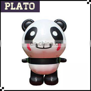 high quility giant inflatable panda for outdoor decoration