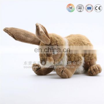 Factory Stuffed Promotion Black Rabbit Plush Toys