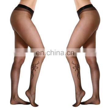 Beauty's Love Revealing Fancy Lingerie Transparent Lattice Triangle Stocking Women Underwear Sexy Hot Stocking Fishnet Pantyhose photo-3