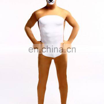 Animal Print Costume Halloween Lycra Spandex Zentai Full Body Skin Tight Suit