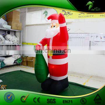 New Design Switch Inflatable Santa Claus / Hongyi Inflatable Christmas Decoration