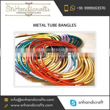 Superior Quality Top Selling Metal Tube Bangles at Good Price