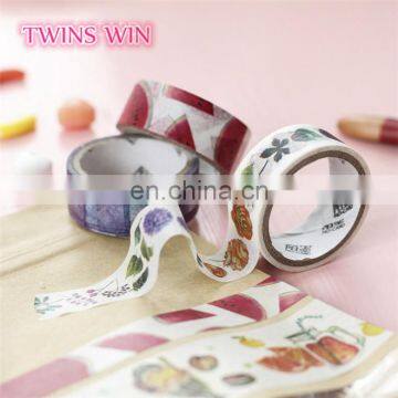 Super Quality 2018 Europe and America Market Hot Selling 7m Self-adhesive Colorful Masking Paper photo-4