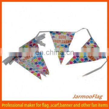 dye sublimation custom bunting flag