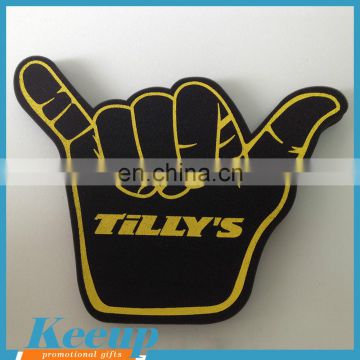 Cheering Foam Spong Hand Sports Fan's Foam Finger Custom