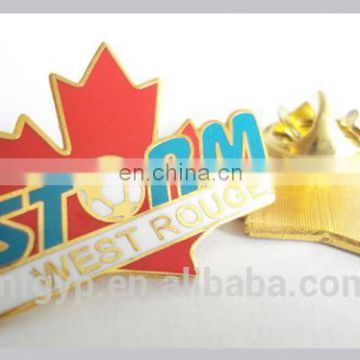 Factory direct sale letter custom large lapel pin