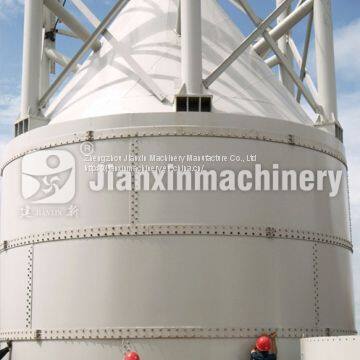 The new 200 ton cement silo