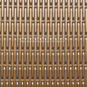 XY-1228P Coppper Color Aluminum Architectural Wire Mesh