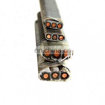 3X10awg Cu Rubber Insulated ESP Cable