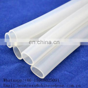 JG Transparent Extruded Silicone Tube Hose,FDA Silicone Tube Food Grade