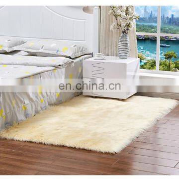 High Quality Colorful Faux Fur Sheepskin Carpet Rugs photo-6
