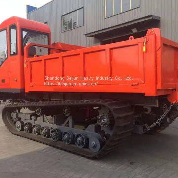 Crawler Dump Truck 6ton Tracked Dumpers Suitable to Muddy Surface photo-3