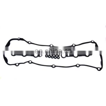 Free Shipping! Valve Cover Gasket Set with 15 Bolt Seals 11129070990 11121437395 11120030496 For BMW E46 E39 E53 E36 X5