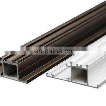 Reasonable Price Anodizing Coating Aluminum Profile for Glass Sliding Door Decurve Parts photo-2