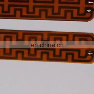 Electric 24 /50W Thin kapton Polyimide Film Strip Heater