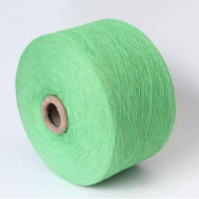 Ne 18/1 color socks yarn recycled cotton blended knitting yarn for socks yarn to russia