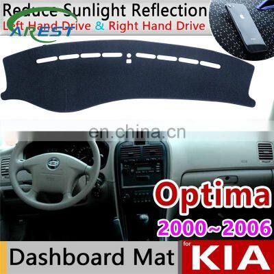 for KIA Optima MS 2000 2001 2002 2003 2004 2005 2006 Anti-Slip Mat Dashboard Cover Pad Sunshade Dashmat Carpet Car Accessories