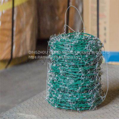 PVC Coated Barbed Wire Hot Dipped Galvanized Barbed Wire Barbed Wire Manufacturer photo-3
