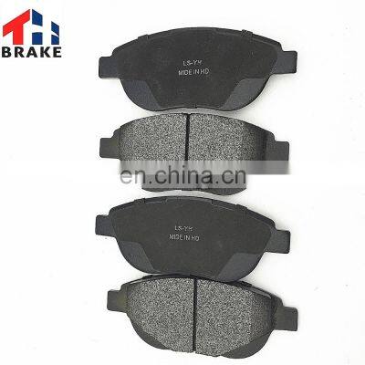 Brake system professional manufacturer car rear wheel semi metal brake pads