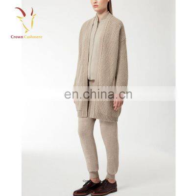 Thick Loose Women Cashmere Wool Cardigan