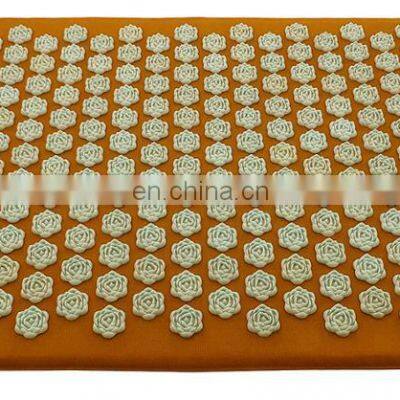 Flower Shape Spike Without Glue on Duck Canvas Acupressure Foot Mat photo-5