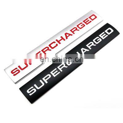 for Land Rover Logo - Insignia Sticker Back Bumper Grille Trunk Sticker Emblem Supercha Logo Badge Black Silver Red English Logo