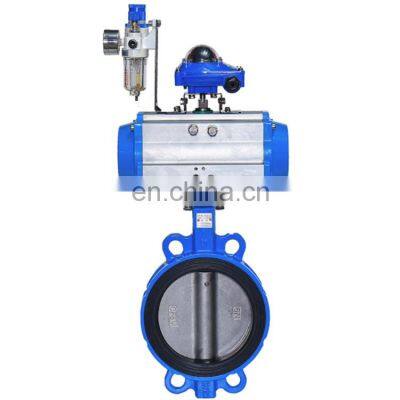 Cast Iron Wafers End Types Butterfly Valve