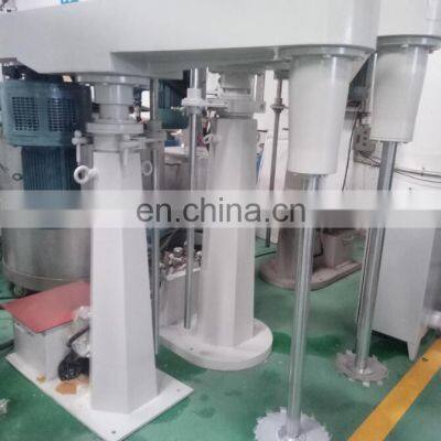 Fully explosion proof hydraulic lifting high speed disperser mixer