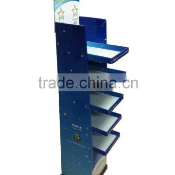 Supermarket Promotion Corrugated Cardboard Display Case Stand photo-4