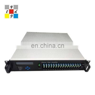 Warranty period of 3 years 2019 Dual Powder 1550Nm Catv Edfa Optic Fiber Ftth Amplifier 1550Nm Fiber Optic Equipment