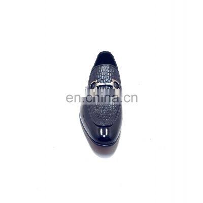 Men New Latest Style High Quality Shoe Upper Cheap Price Formal Hot Sale Cow Genuine Leather with Leather Handmade Professional