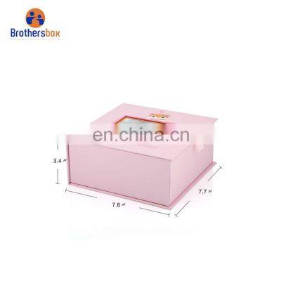 OEM Decorative Cardboard Baby Keepsake Box Baby Memory Box