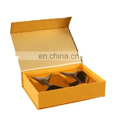 christmas magnetic folding packaging gift box luxury paper packaging custom printing logo boxes gold for gift pack