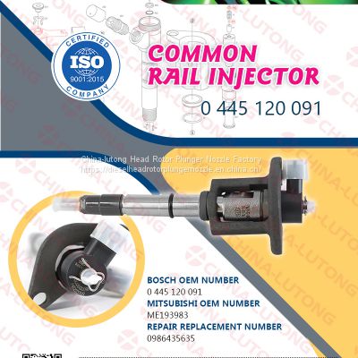 bosch common rail piezo injectors 0 445 120 091 Common Rail Fuel Injector Assembly