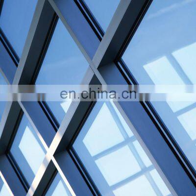 Facade Panel Aluminium Glass Triple Glazed Cladding Exterior Facade Curtain Walls