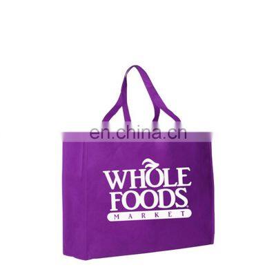 Personalized Eco Friendly reusable tote non-woven bag shopping bags recyclable non woven tote bag with printing custom logo