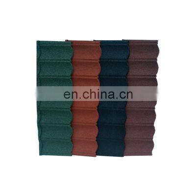 Chinese factory Galvalume stone tiles cheap roof tile Wholesale Roofing Bond tile for House