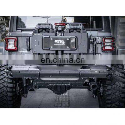 Aluminum Rear Bumper Guard For Jeep Wrangler JL 2018+ rear bumper protector