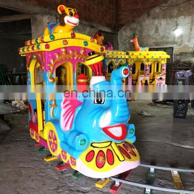 Children amusement games amusement rides outdoor backyard train