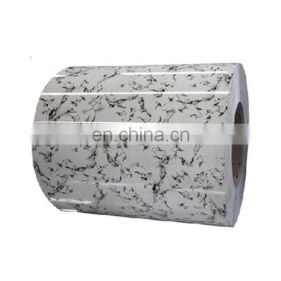 Dx51d PE PVC Plastic Film PPGI PPGL Prepainted Galvanized Steel Coil for Roofing Sheet